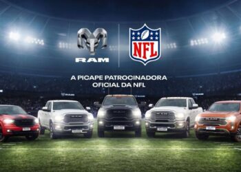 Ram renova parceria e é picape oficial da NFL por mais uma temporada
