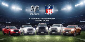 Ram renova parceria e é picape oficial da NFL por mais uma temporada