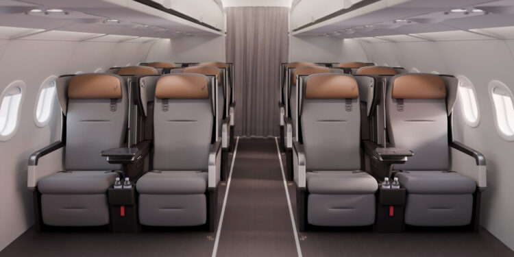 Stellantis Design Studio e Geven apresentam novo assento eletrificado de classe executiva na Aircraft Interiors Expo 2026