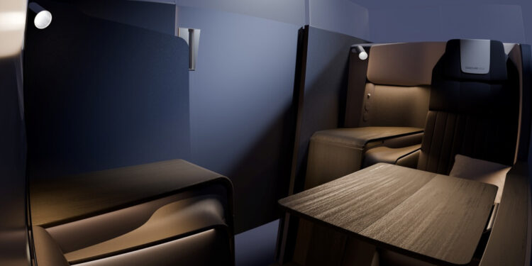 Stellantis Design Studio e Sogeclair apresentam o VISTA, uma nova visão para cabines premium de aviação comercial