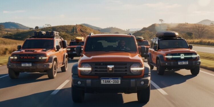 GWM destaca versatilidade do Tank 300 HyBR Flex em nova campanha publicitária
