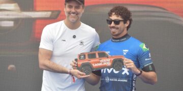 GWM entrega Tank 300 Flex ao campeão do VIVO Rio Pro na maior premiação da história da competição