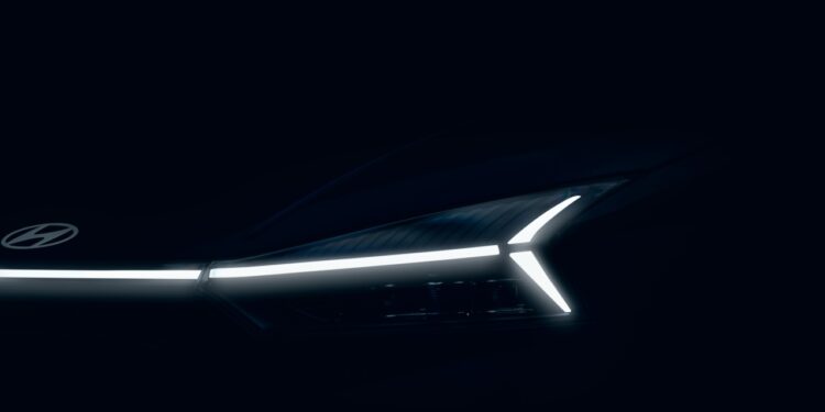 Hyundai apresenta primeiro teaser do seu novo modelo produzido no Brasil