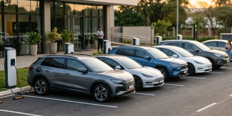 Frota de eletrificados nas locadoras mais que dobrou no último ano