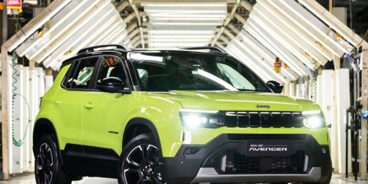 Novo Jeep Avenger inicia produção no Polo Automotivo de Porto Real