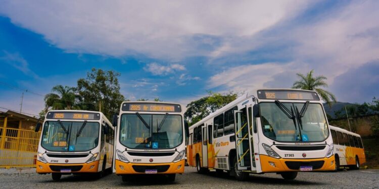 Marcopolo fornece sete ônibus urbanos Torino para renovação da frota da Via Ouro Coletivos