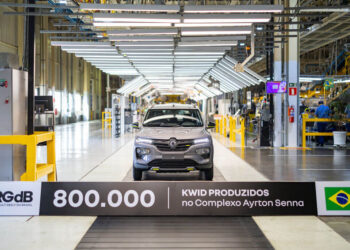 Renault Kwid chega a 800 mil unidades produzidas no Brasil