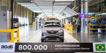 Renault Kwid chega a 800 mil unidades produzidas no Brasil