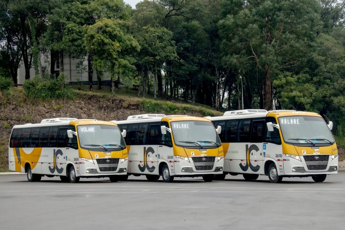 Volare amplia presença no segmento de turismo com entrega de novos Fly 9 Executivo para a JC Fretamentos e Viagens