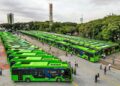 Ônibus elétricos têm crescimento de 92,5% no 1º semestre de 2026 comparado com 2025