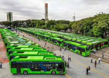 Ônibus elétricos têm crescimento de 92,5% no 1º semestre de 2026 comparado com 2025