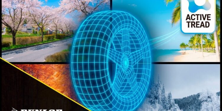 DUNLOP ACTIVE TREAD: a tecnologia que faz o pneu “sentir” chuva, frio e calor para mais segurança