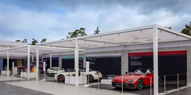 Mercedes-Benz apresenta ícones clássicos em celebração aos 140 anos da marca em Pebble Beach
