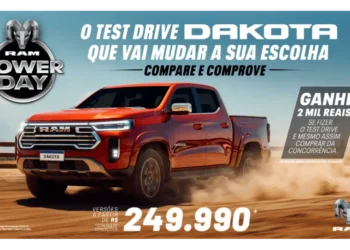 Ram Power Day promove test-drive para o público comprovar o poder inigualável da nova Dakota