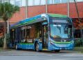 Scania e Caio lançam ônibus a gás/biometano Padron com piso baixo