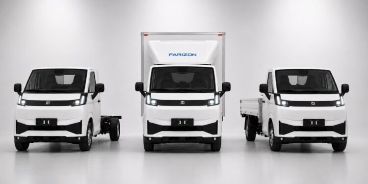 Farizon amplia linha no Brasil com novo caminhão elétrico de 3,5 toneladas
