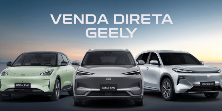 Geely anuncia seu programa de vendas diretas