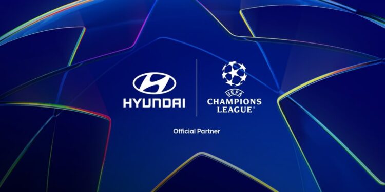 Hyundai Motor Company torna-se parceira automotiva oficial da UEFA Champions League