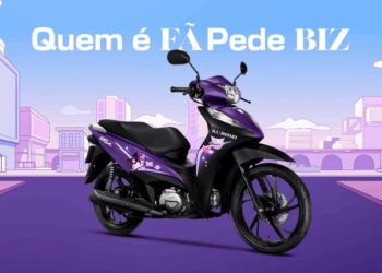 Honda e Sanrio se unem em edição especial da Biz125 EX Kuromi