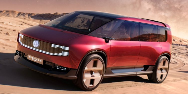 Renault E-Space Concept estreia em Paris com nova visão para carros familiares