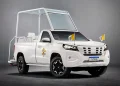 Fiat Titano será o carro oficial do Papa Leão XIV no Uruguai