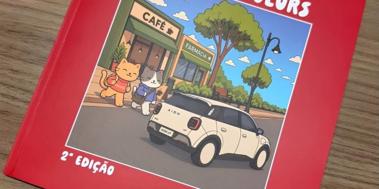 Mês das crianças: GAC transforma seus carros em personagens de livro de colorir