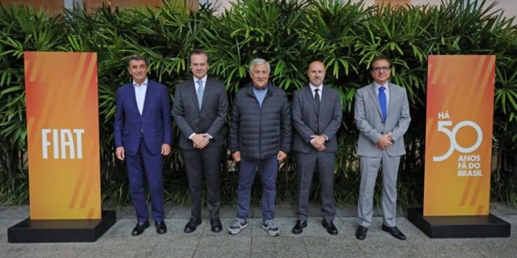 Em ano de celebração dos 50 anos da Fiat no Brasil, Stellantis recebe Vice-Primeiro-Ministro da Itália em São Paulo